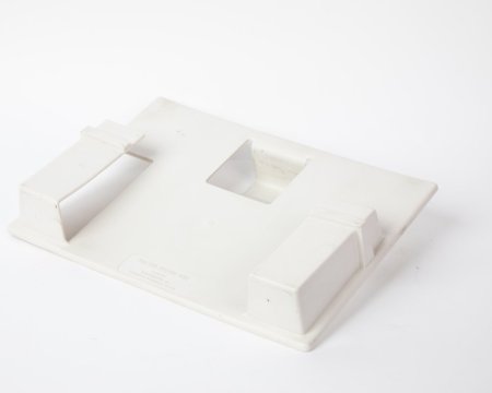 White Bed End Folder With File